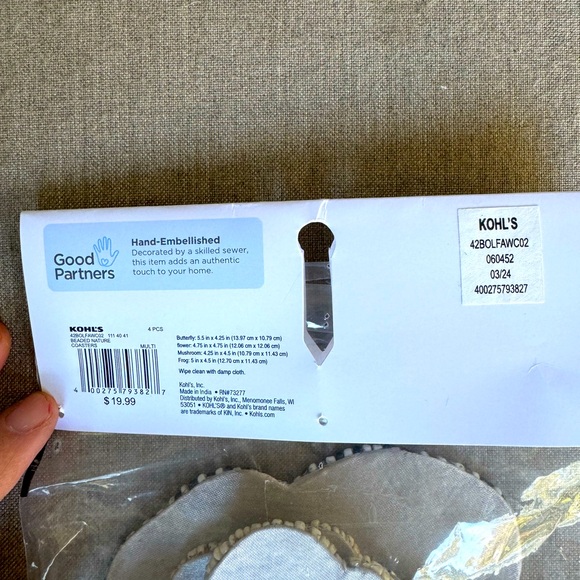 The Big One, Beaded, Coasters, Nature - Picture 2 of 8